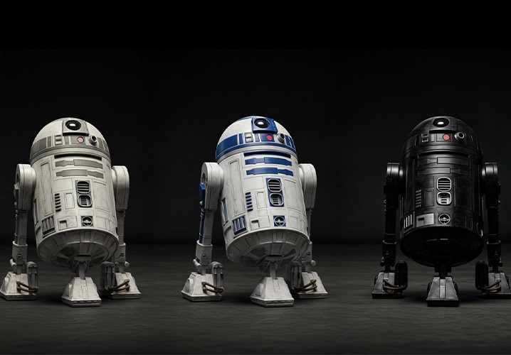 Blight Studios workshop – handcrafting a life-size R2-D2