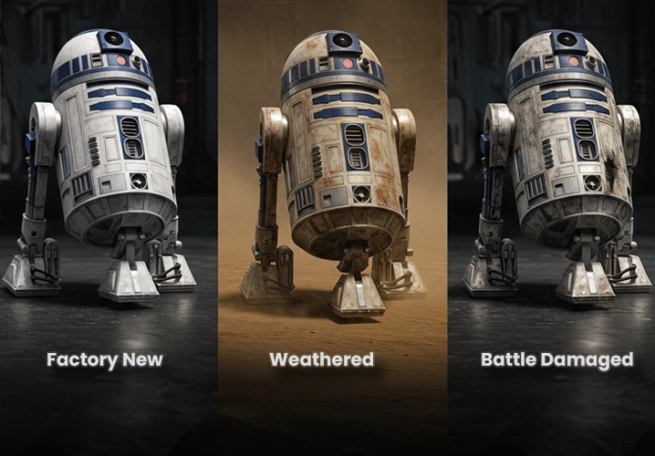 Blight Studios workshop – handcrafting a life-size R2-D2