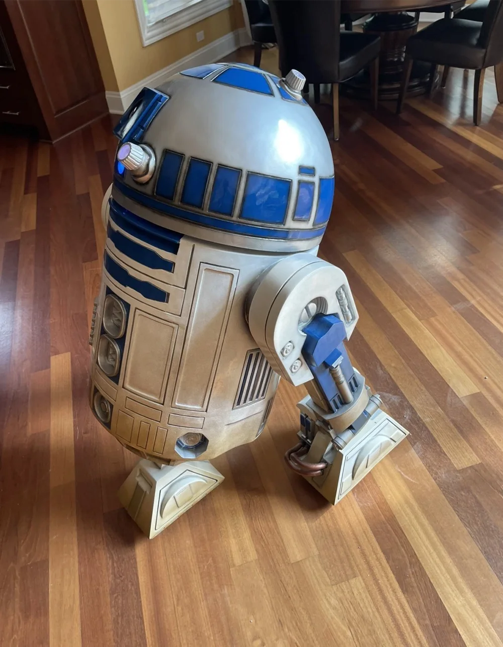 Life-size R2-D2 by Blight Studios at a collector’s home