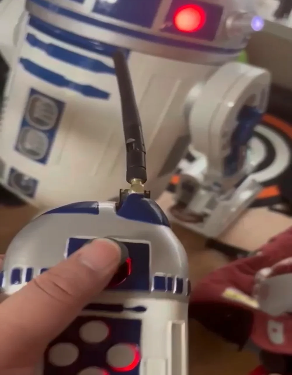Life-size R2-D2 by Blight Studios at a collector’s home