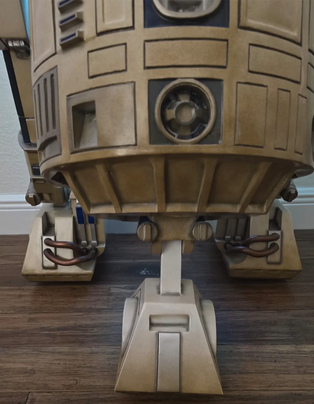 Life-size R2-D2 by Blight Studios at a collector’s home
