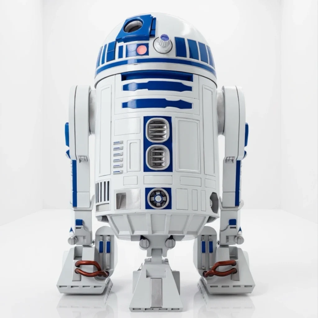 Factory-new finish life-size R2-D2 – Blight Studios
