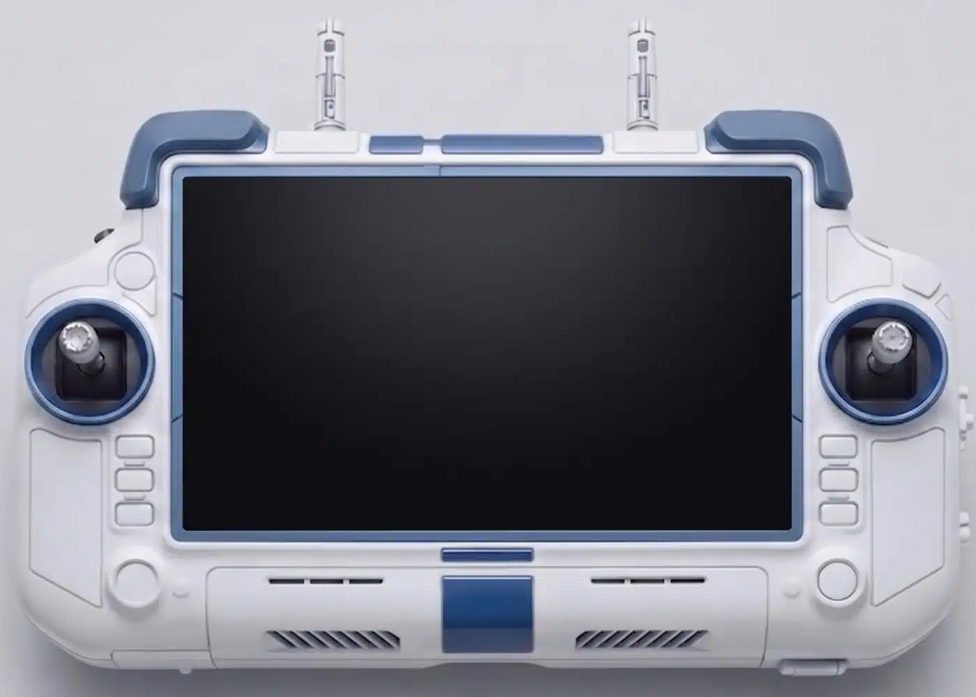 R2-D2 mini remote controller with the AI status and chat screen